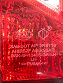Ford transit T-150 T-250 T-350 Tail Light assembly drivers left side LH  2014-2020 DOT SAE   CK 4Z-13405-G   FO 2800242
