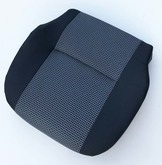 Drivers front seat cover *DARK GREY* with dots and rectangle print for Sprinter van w906 MERCEDES Benz Dodge seat upholstery 2007-2019 MERCEDES Benz BlueTec  Dodge sprinter  2007-2019  SSKL  